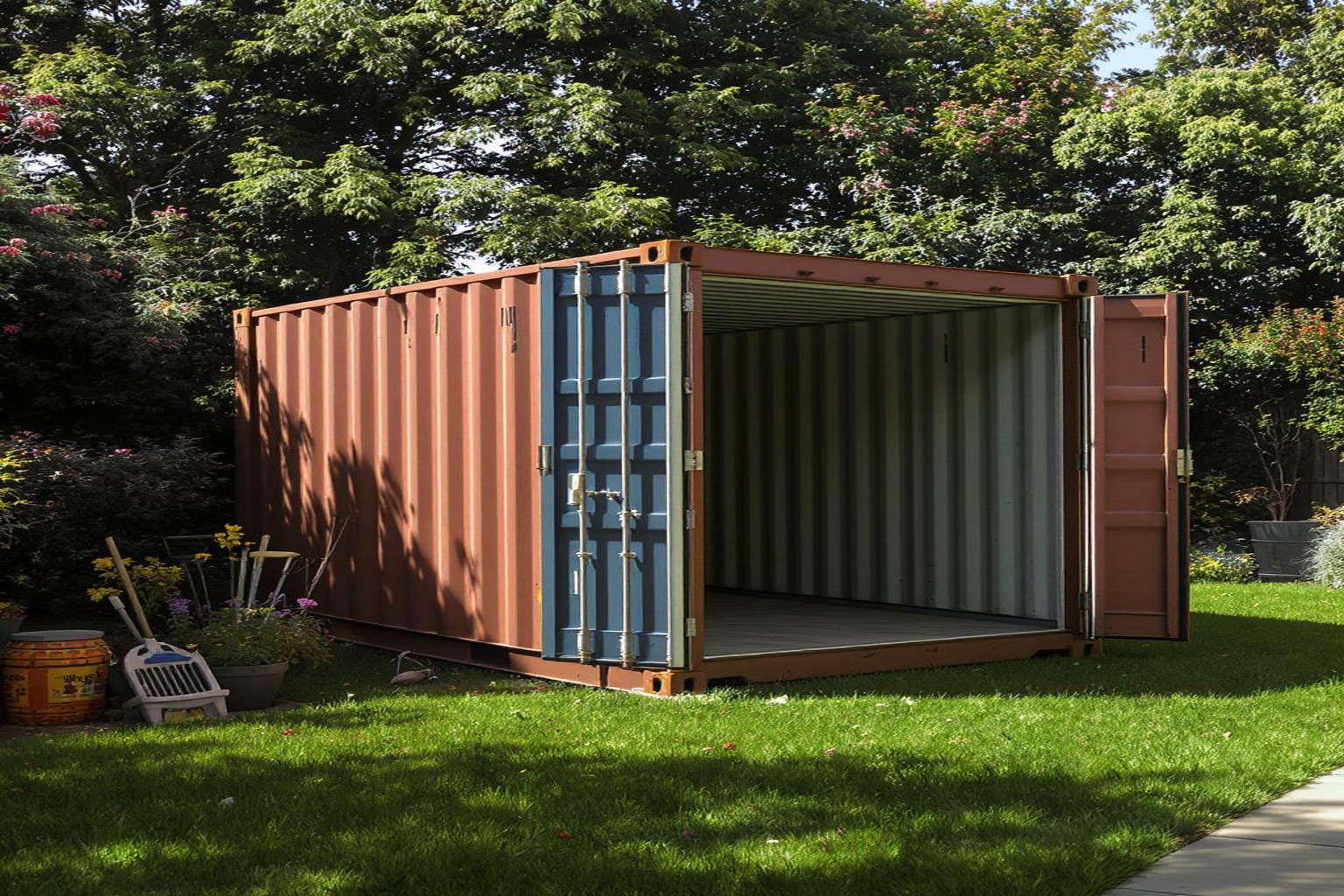 Conteneur Open Top 40 Pieds