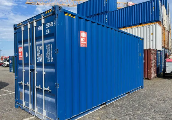 Container bleu 20 pieds
